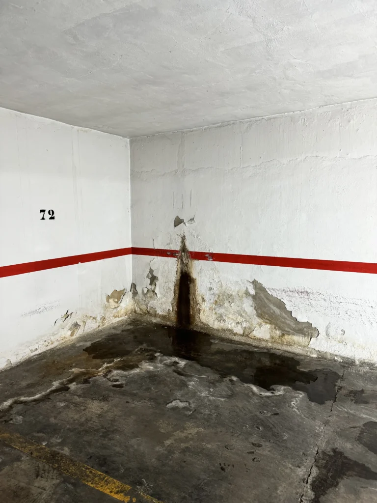 Humedades por filtración