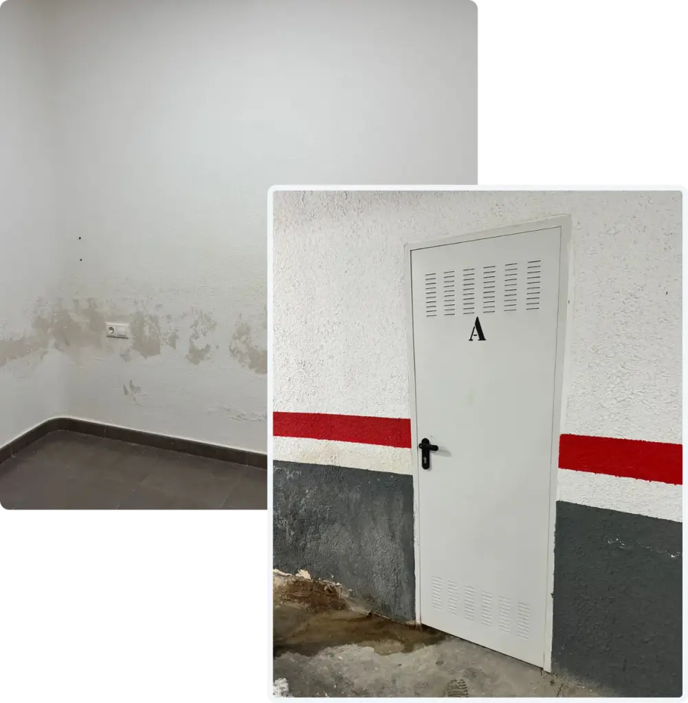 solucionar filtraciones en garajes